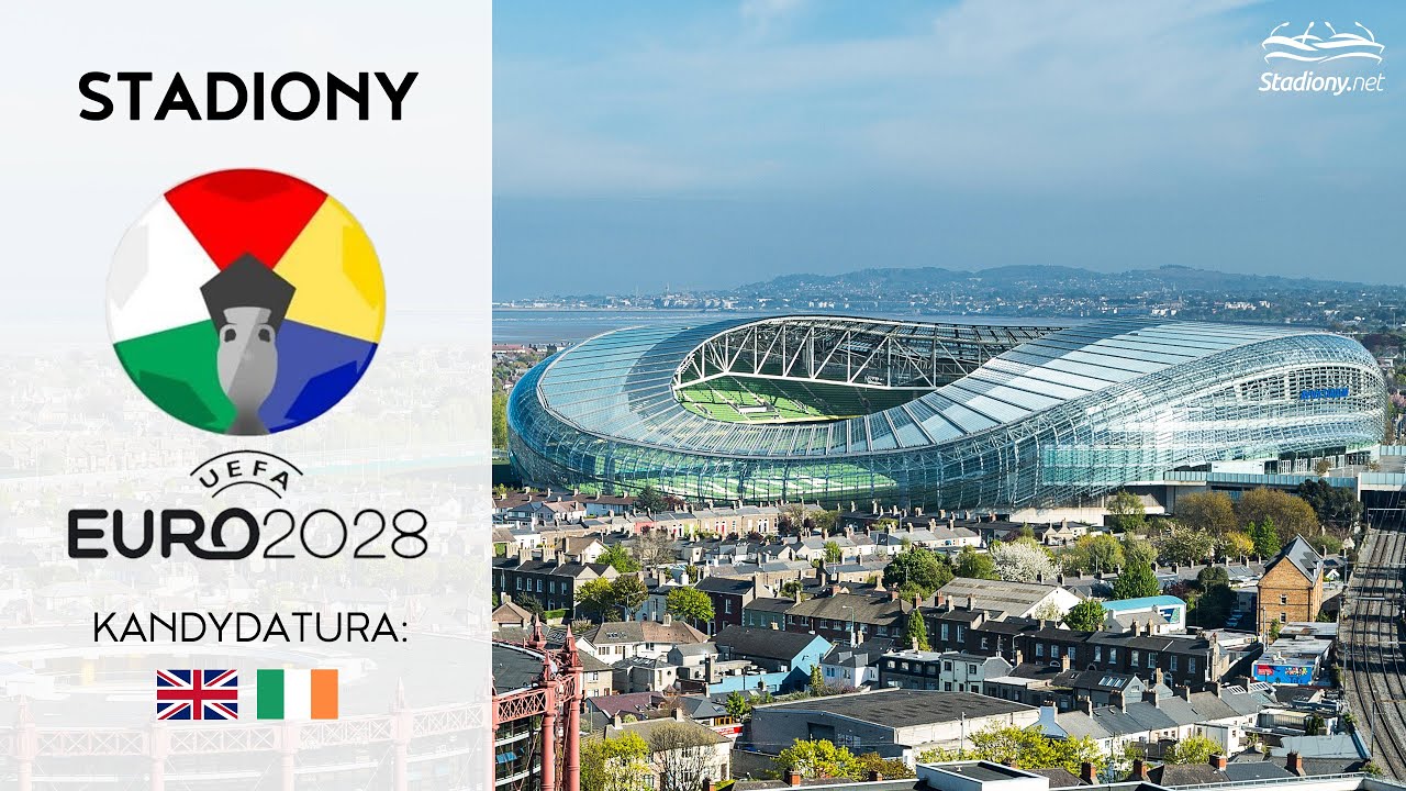 Stadiony Euro 2028: Kandydatura Wielkiej Brytanii i Irlandii