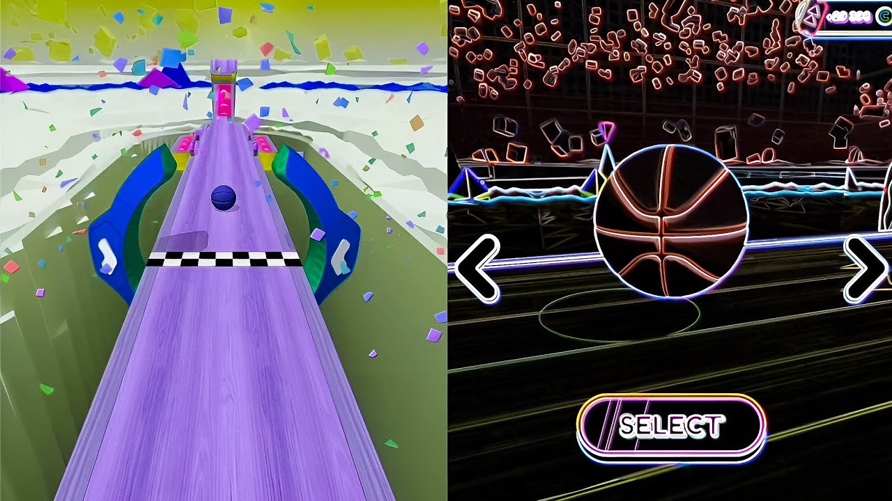 Going Balls Vs Video Reverse SpeedRun Gameplay Walkthrough Android, iOS Level 1002