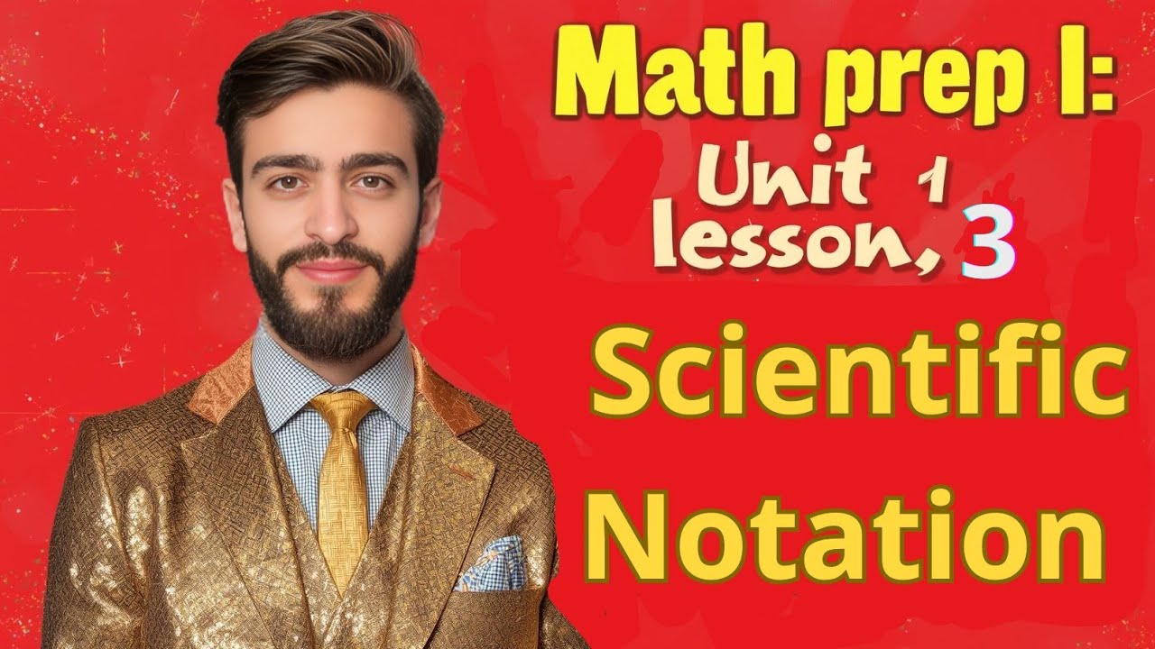 ❤️‍🔥Math Prep 1| Unit 1 Lesson 3 | Scientific Notation | أولي إعدادي لغات 2026