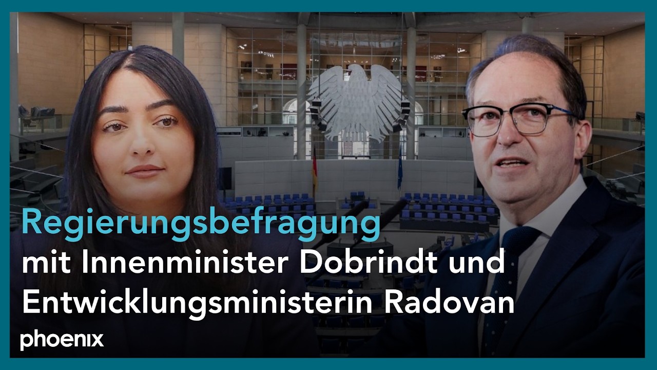 Bundestag LIVE: Regierungsbefragung mit Alexander Dobrindt und Reem Alabali Radovan | 14.01.25