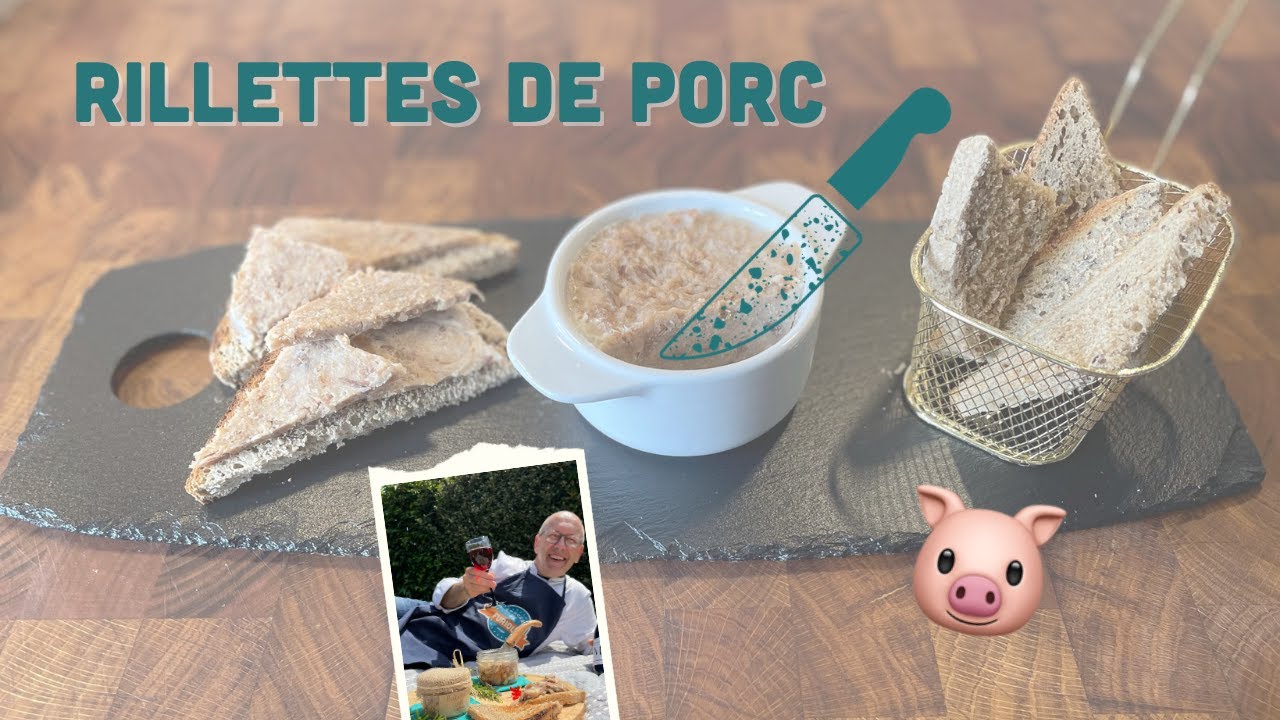 Comment réaliser des RILLETTES DE PORC maison ??
