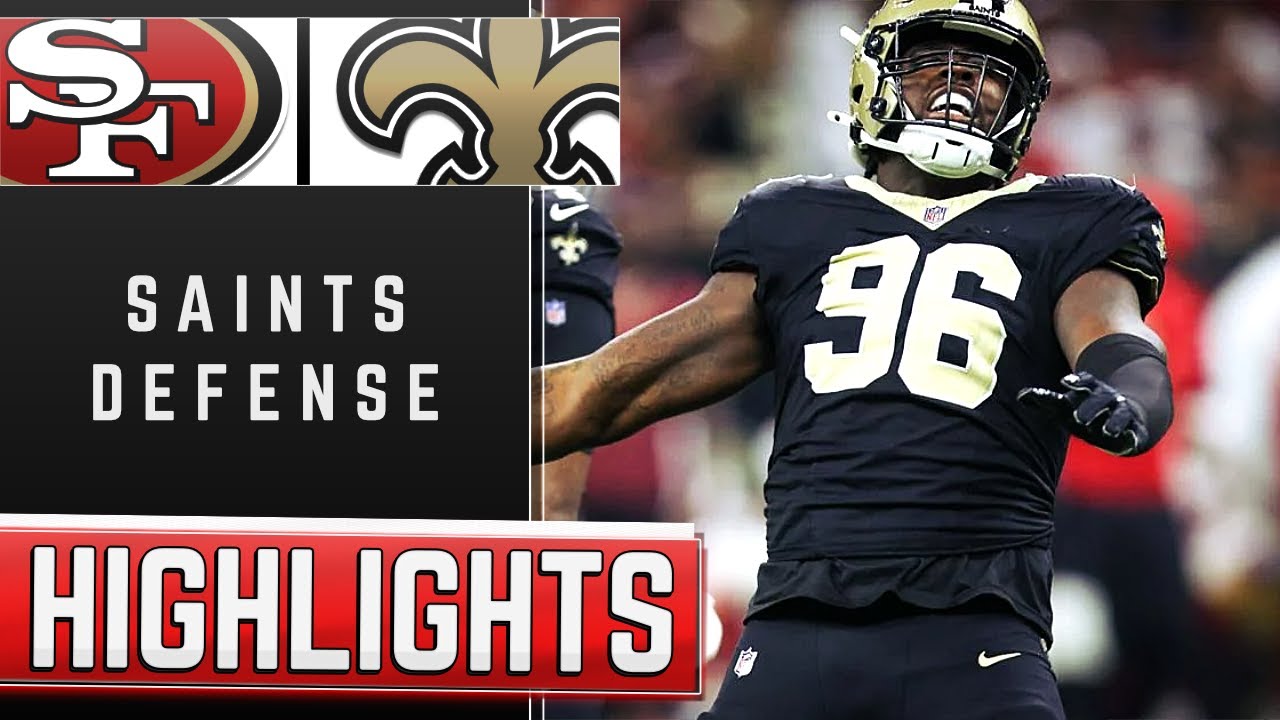 Saints Defense Best Plays vs 49ers | 2025 Highlights