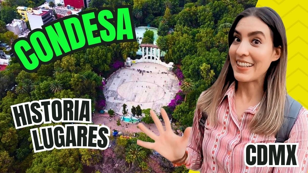 🧡La CONDESA [PARQUE MÉXICO ESPAÑA] 2025 CDMX QUÉ HACER con POCO DINERO [VISITA MÉXICO CITY]