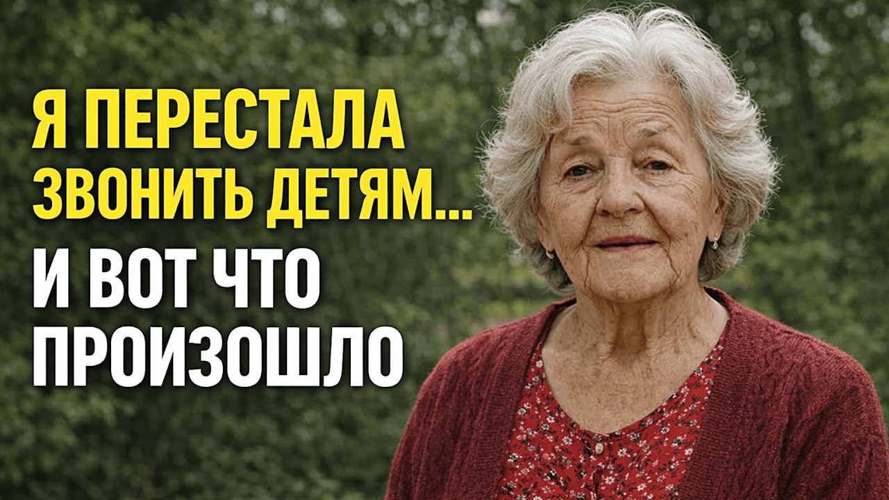 Я перестала звонить детям первой — и случилось неожиданное