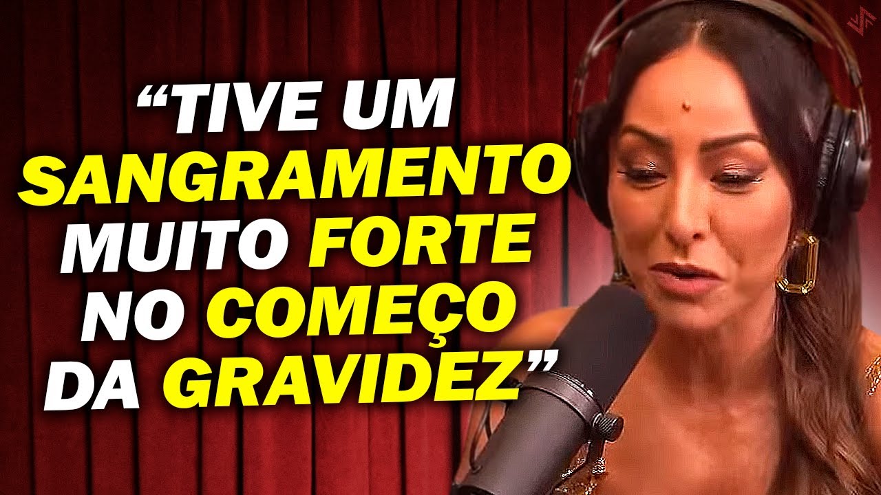SABRINA SATO QUASE PERDEU SUA FILHA NA GRAVIDEZ