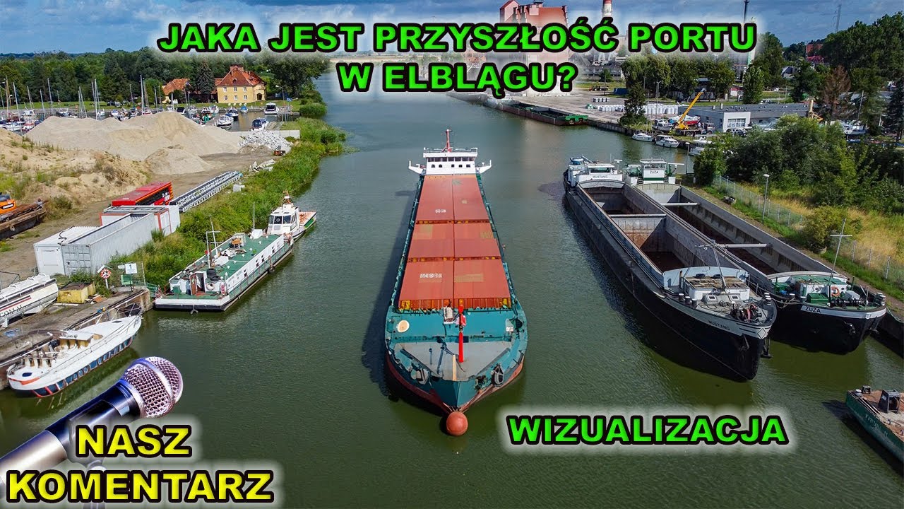 Jaka jest przyszłość portu w Elblągu? Nasz komentarz.