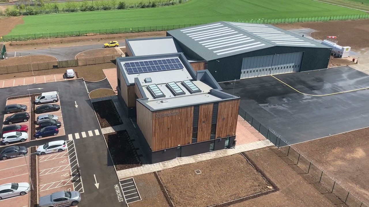 Ambucopter leaves RAF Waddington for new HQ