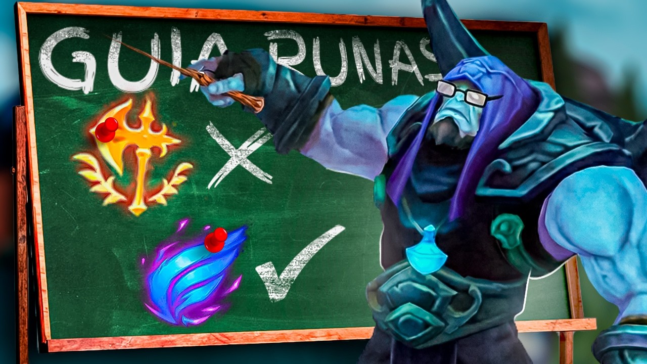 Estas usando MAL las RUNAS | Guia Runas Yorick S26