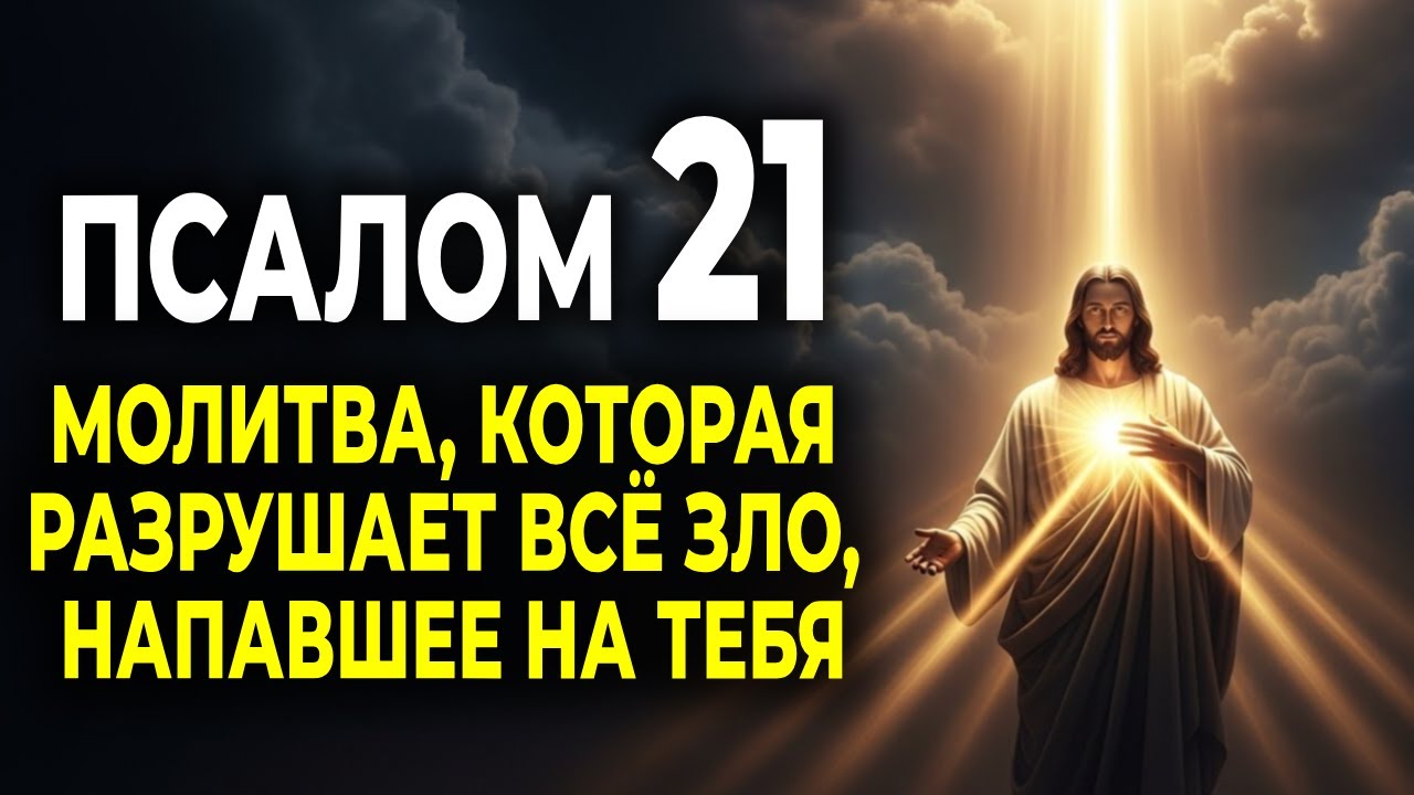 ПСАЛОМ 21 — МОЛИТВА, КОТОРАЯ РАЗРУШАЕТ ВСЁ ЗЛО, НАПАВШЕЕ НА ТЕБЯ
