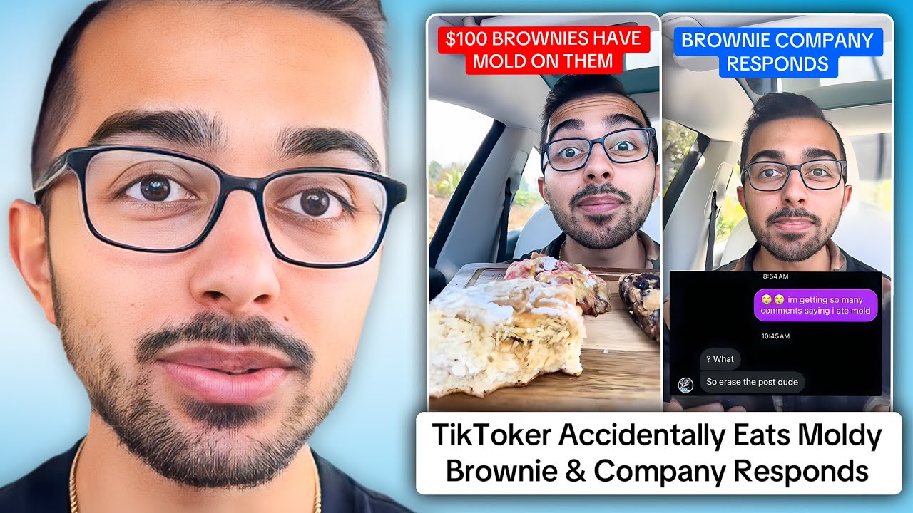 TikTok Food Reviewer Accidentally Eats Mold... The Company Responds