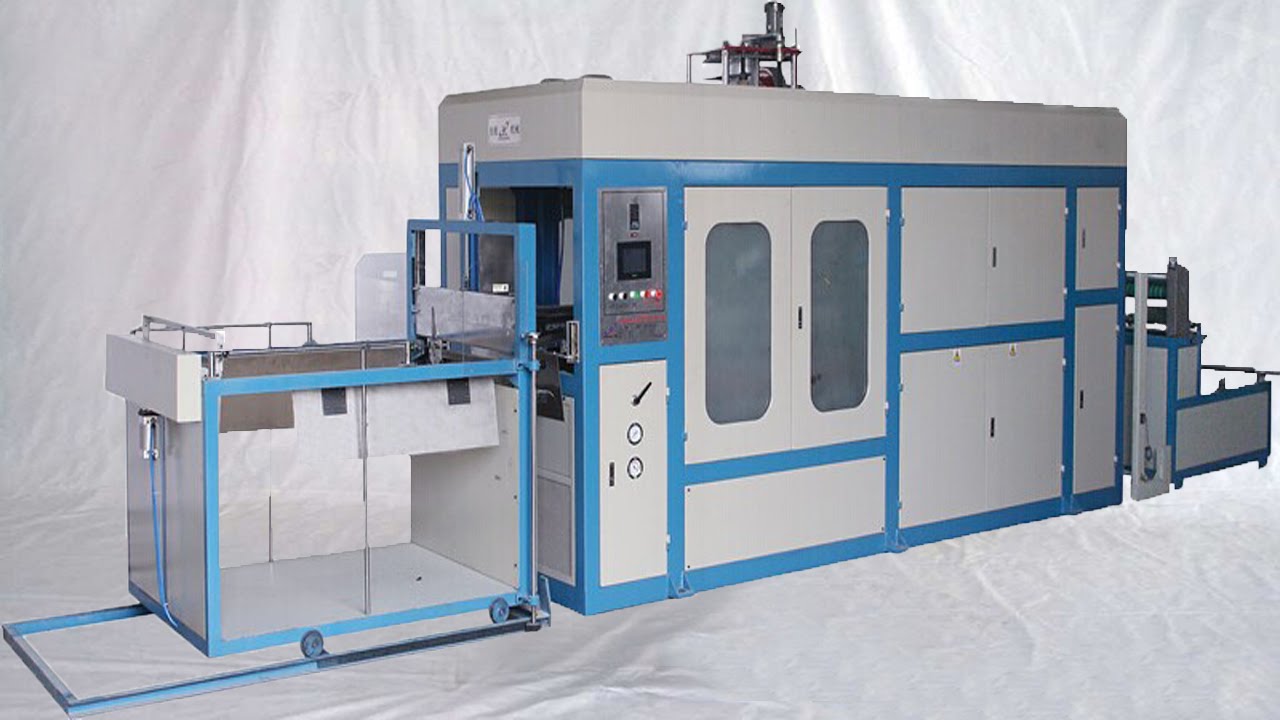 Automatic Hi Speed vacuum forming machine PVC plastic injection forming m&aacute;quina de moldeo por vac&iacute;o