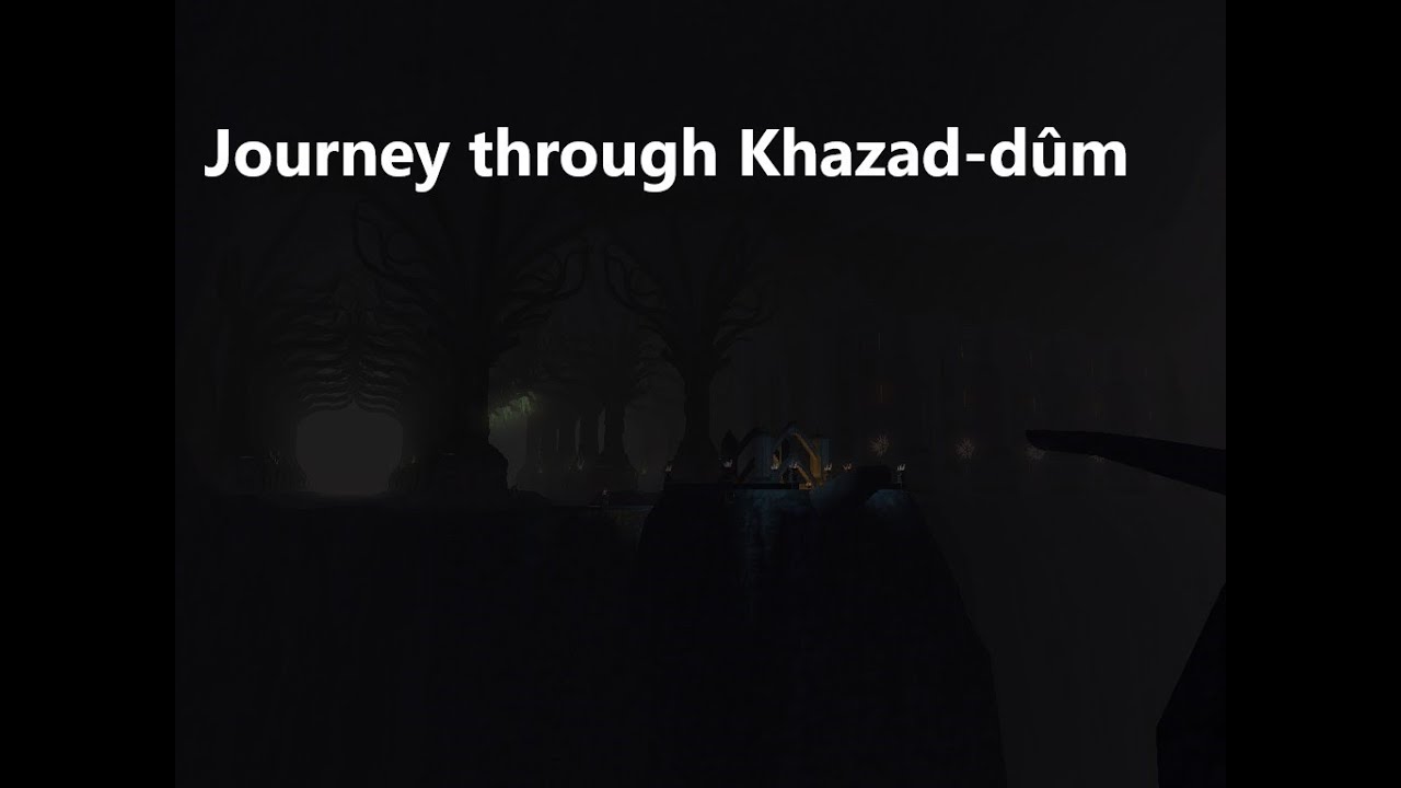 Journey through Khazad-dûm in Lotro