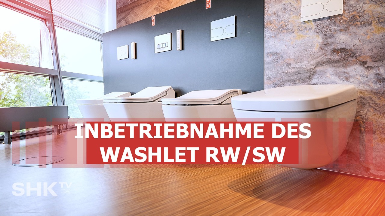 So funktioniert das TOTO WASHLET Dusch-WC | SHK-TV Montage