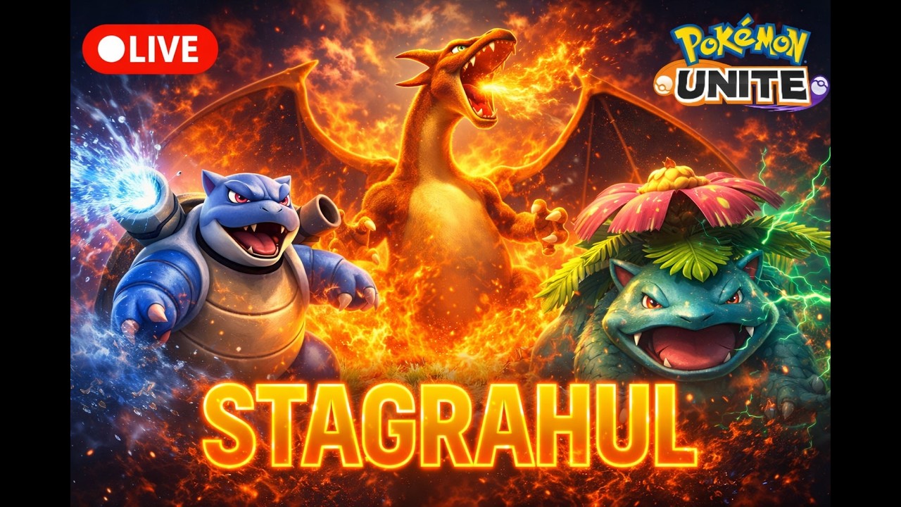 Pokemon Unite Live Stream #livestream #shortfeed