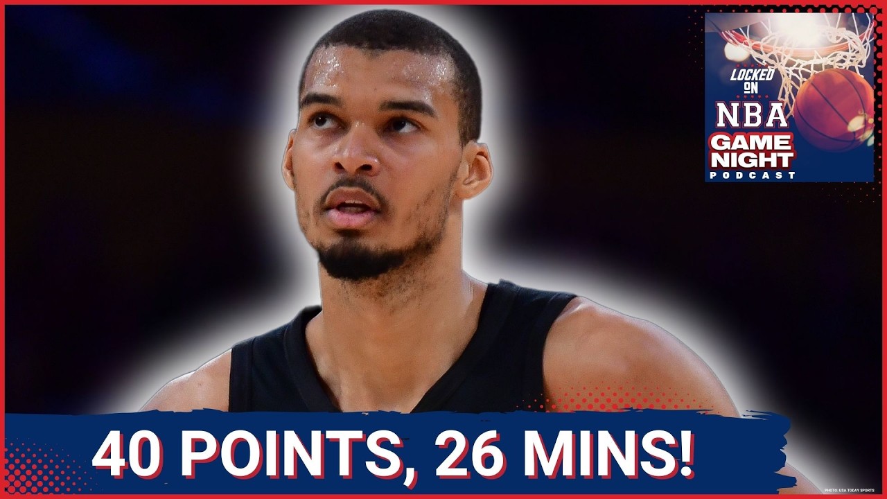 UNREAL--Victor Wembanyama Dominates as Spurs CRUSH Lakers—INSANE Statline in 26 Minutes