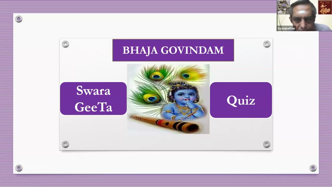 Bhaja Govindam Quiz 23022026