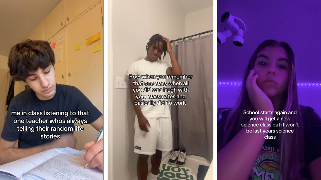 Relatable School TIKTOK COMPILATION #3