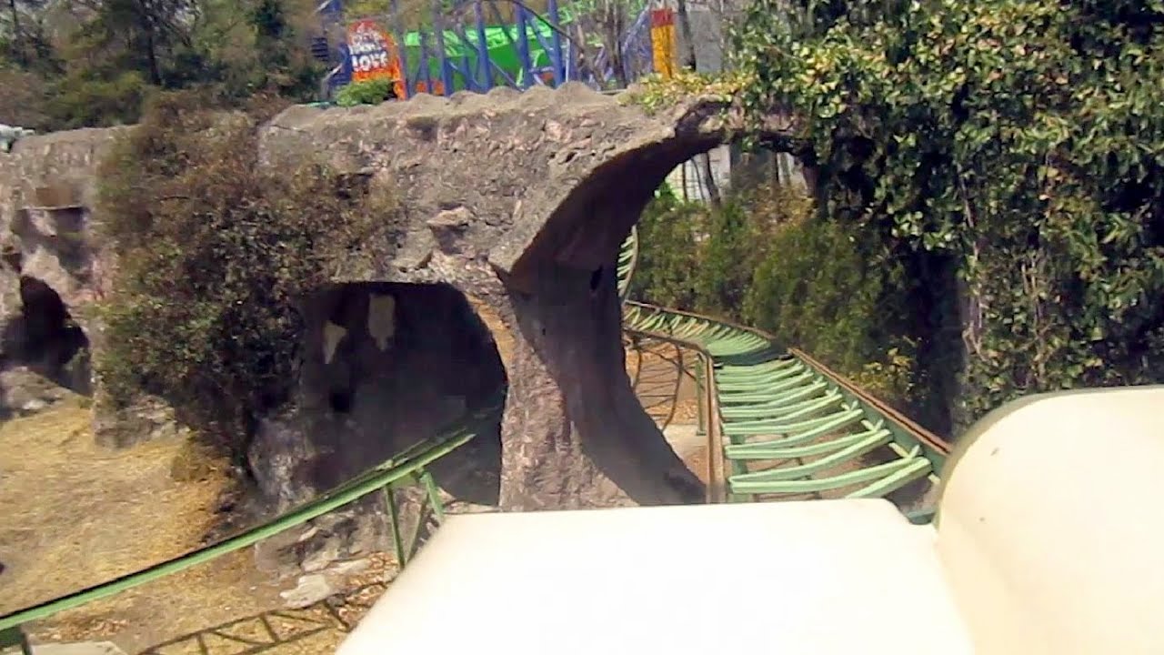 Tsunami front seat on-ride POV Six Flags Mexico México
