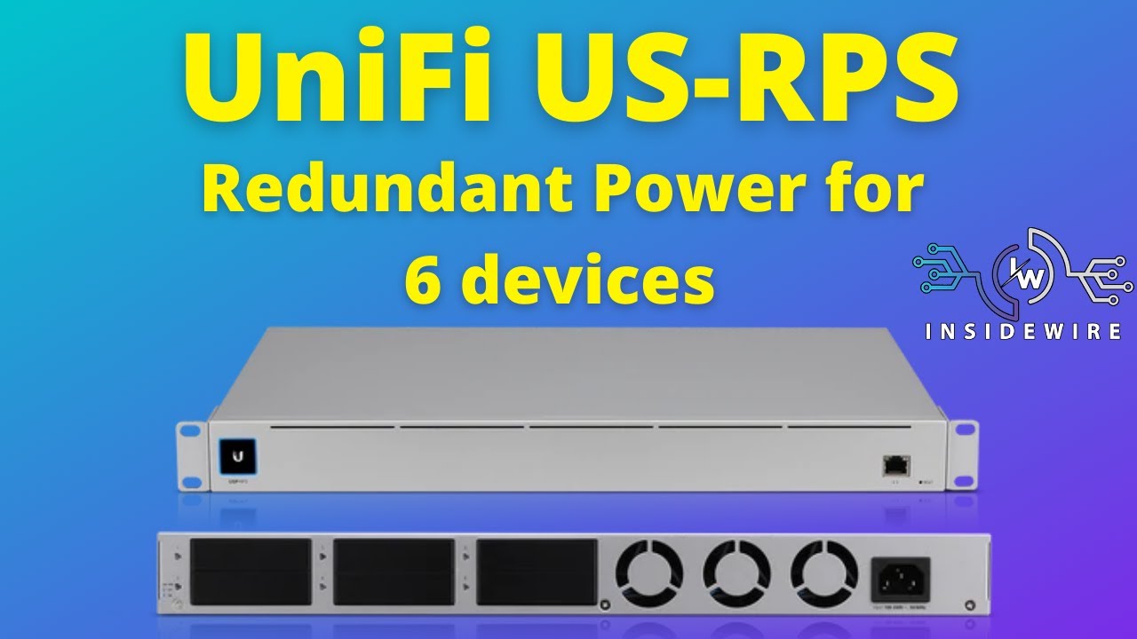 Unifi Redundant Power Supply | Redundant Power for 6 UniFi Devices