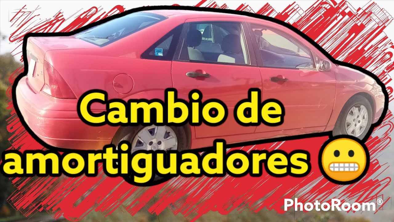 Cambiamos amortiguadores a ford focus 2004 carro familiar