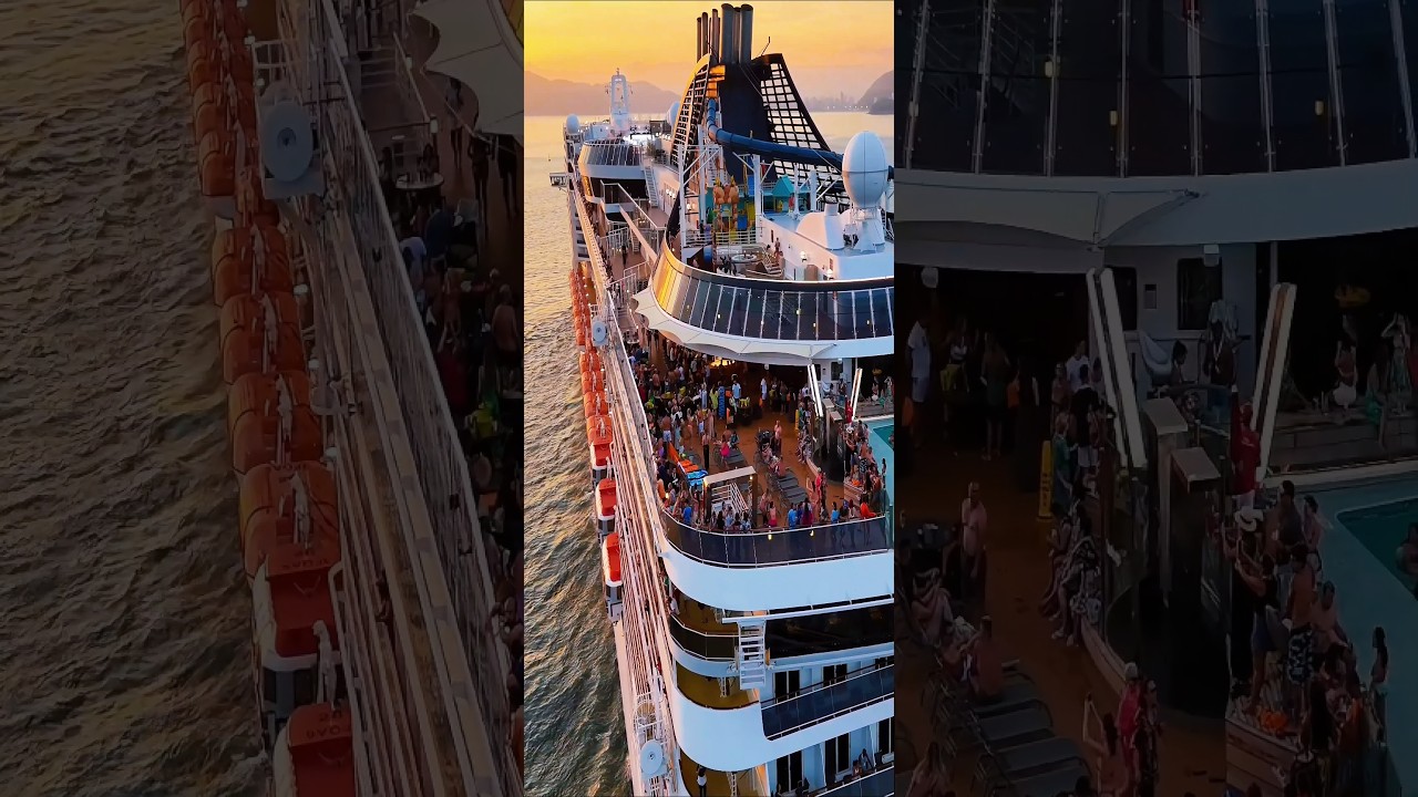 MSC PREZIOSA  Santos ship navio cruzeiro o maior  @cruzeiros2025  #drone #google  #shorts