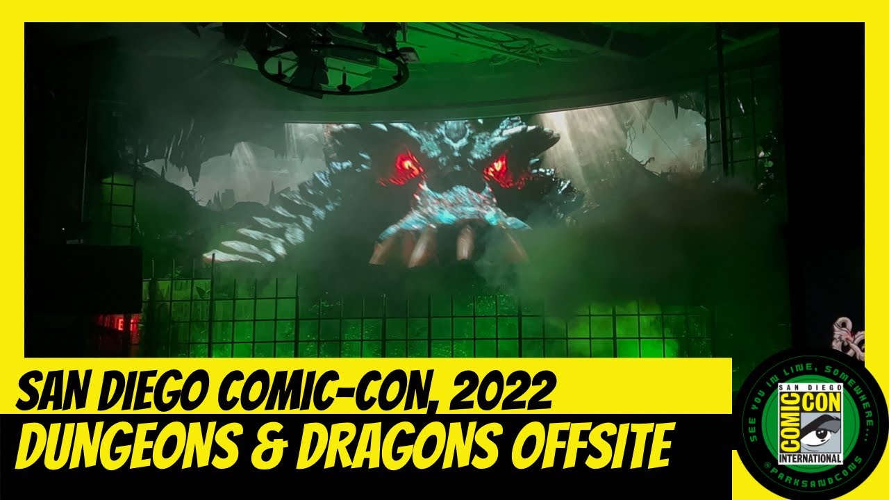 Dungeons & Dragons San Diego Comic-Con (SDCC) Offsite Activation Tour Walk Through 2022