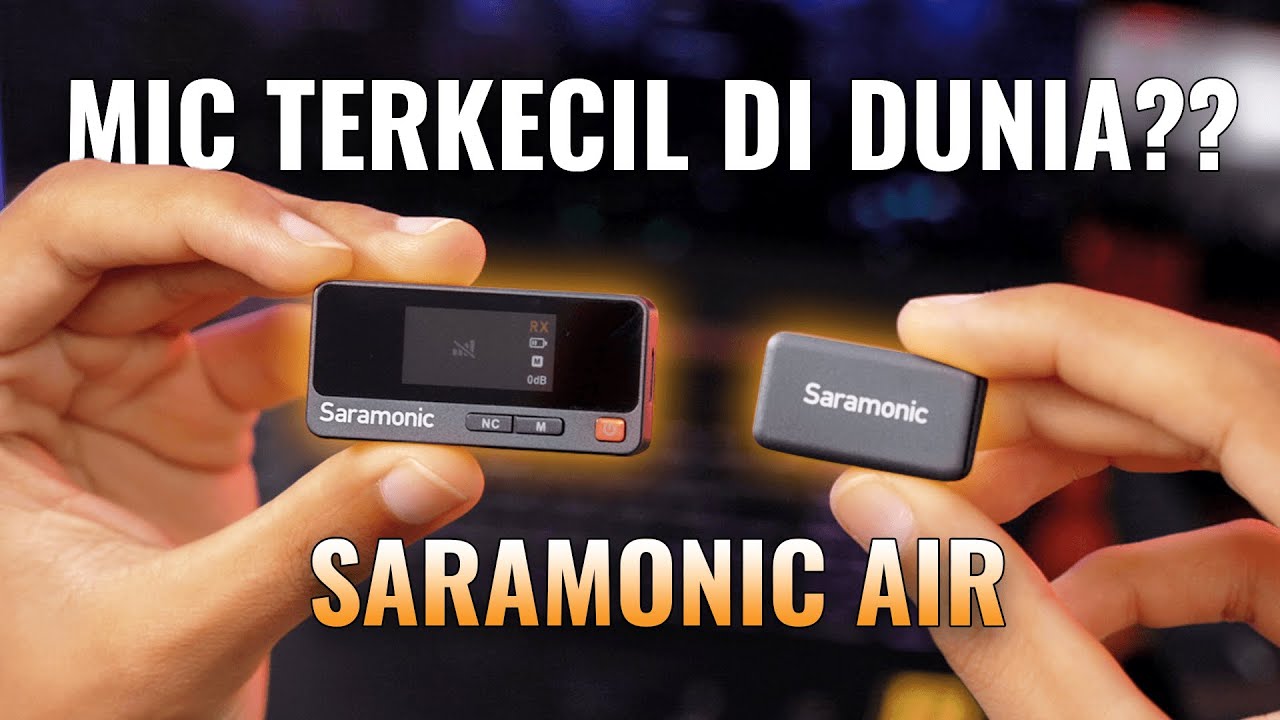 Review Saramonic Air | Mic Wireless Ringkas untuk Daily Content
