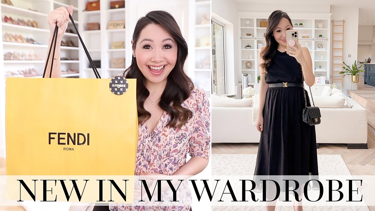 NEW IN MY WARDROBE & FENDI PEEKABOO PETITE UNBOXING & REVEAL! | AD
