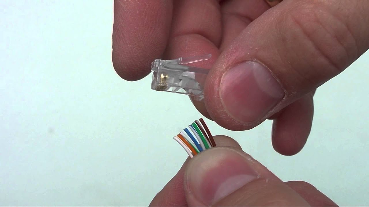 Jak zarobić kabel ethernet (RJ-45)