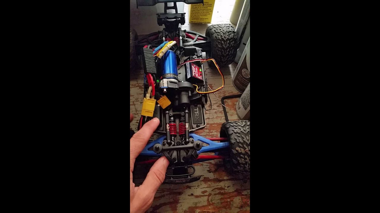 throttle and steering not working  on 1/16 brushless e revo