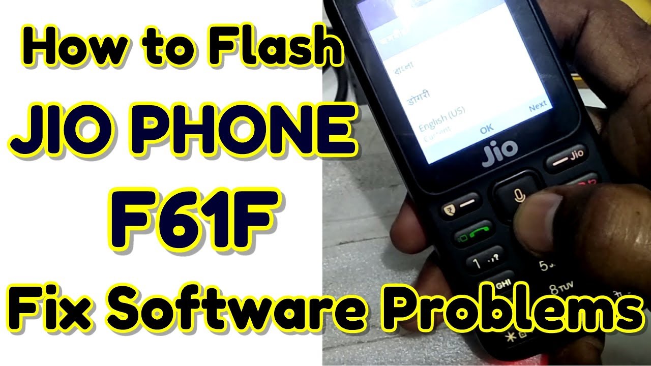 How to Flash Jio Phone Flash F61F | Flashing | Fix hang on Logo | Fix Recovery Mode | Hindi - हिंदी