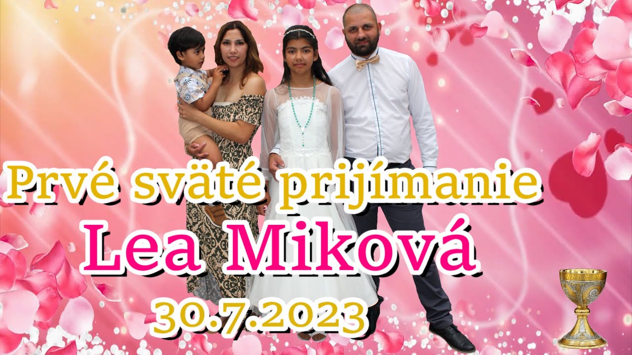 1. Sv prijimanie Lea Mikova - Lukov 30.7.2023