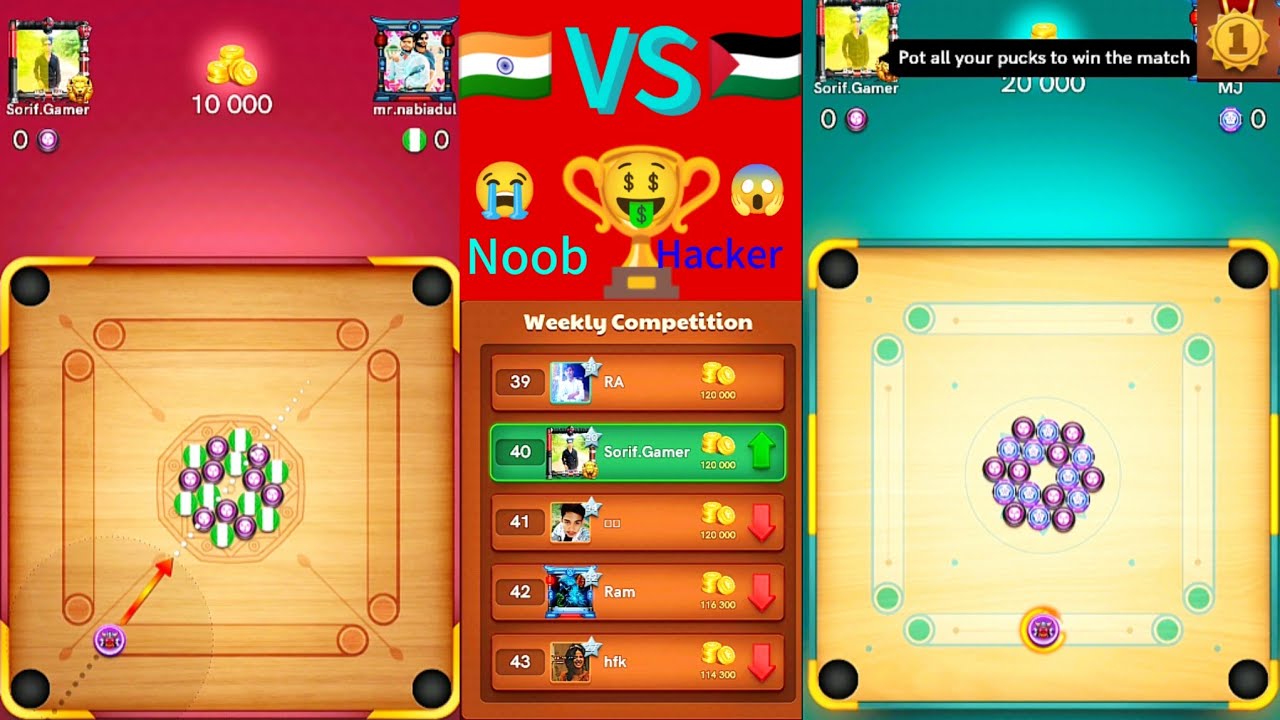 Carrom Board Match Gameply Video And Game Virel Sorif Gamer