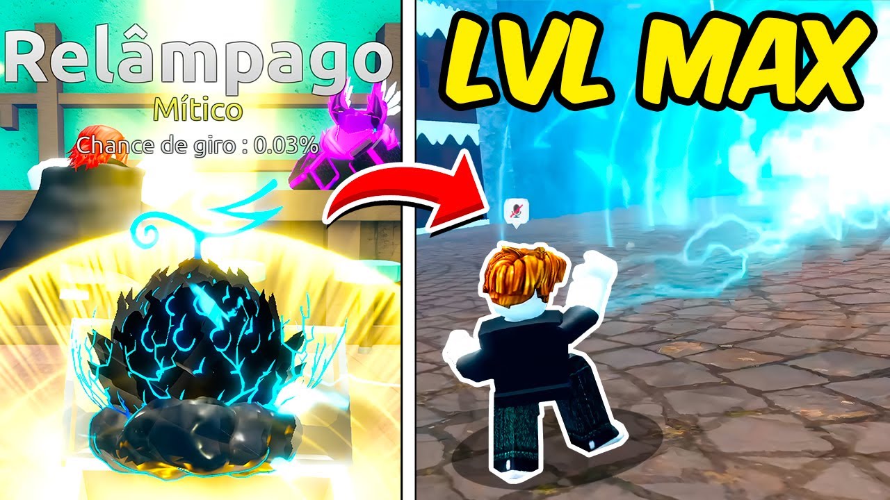 GIREI uma NOVA FRUTA MÍTICA e APRENDI uma NOVA TÉCNICA SECRETA no FRUIT BATTLEGROUNDS!!