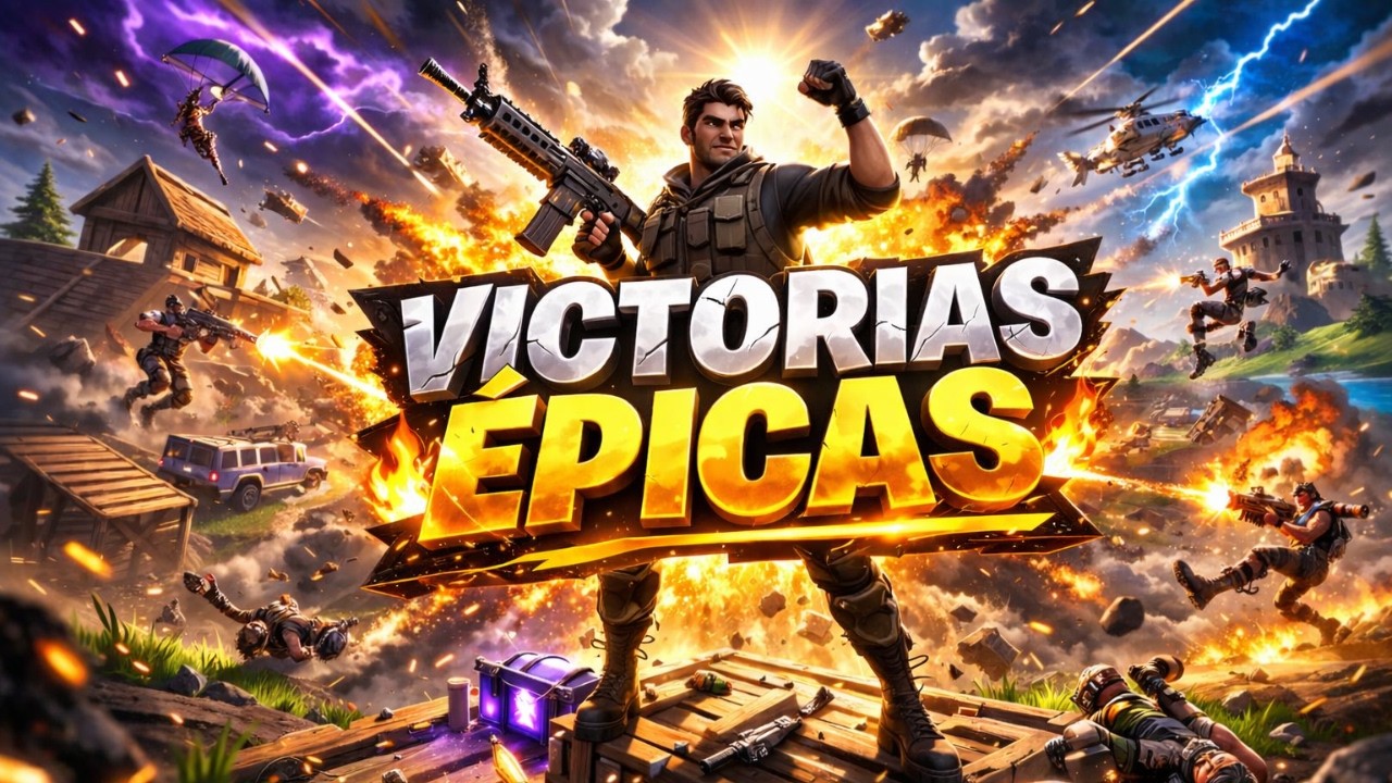 A ganar partidas en Fortnite!!