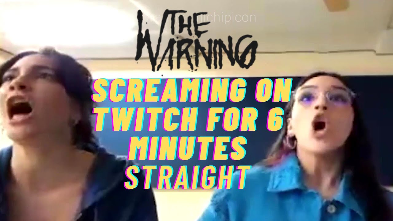 The Warning gritando en Twitch por 6 minutos seguidos