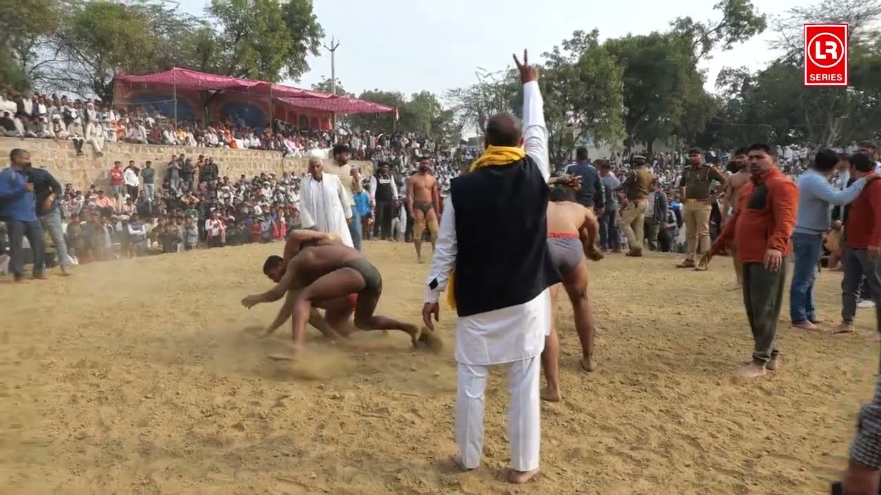 #KustiDangal छोटे ने बड़े को उठा उठा के मारा (दंगल बरौली) I Lala Dangal