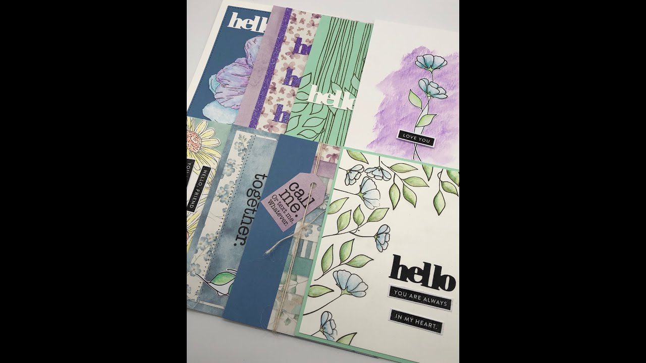 8 cards 1 kit - SSS March 2020 - Stronger Together