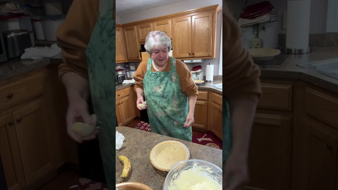 Banana creamcheese pie