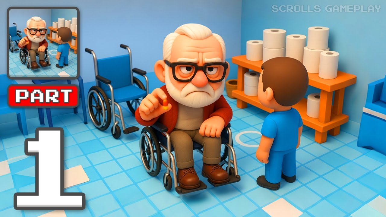 My Nursing Home - Gameplay Walkthrough Part 1 - Peaceful Days Manager (iOS, Android)