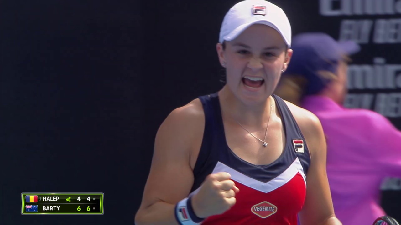 Simona Halep v Ash Barty match highlights (2R) | Sydney International 2019