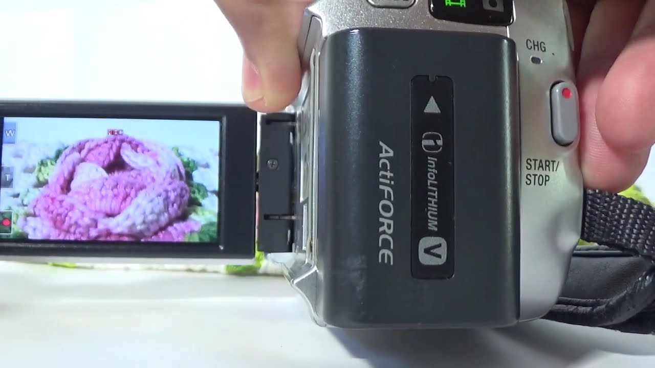 Filmadora Sony DCR-SR68 Zoom Optico 60x