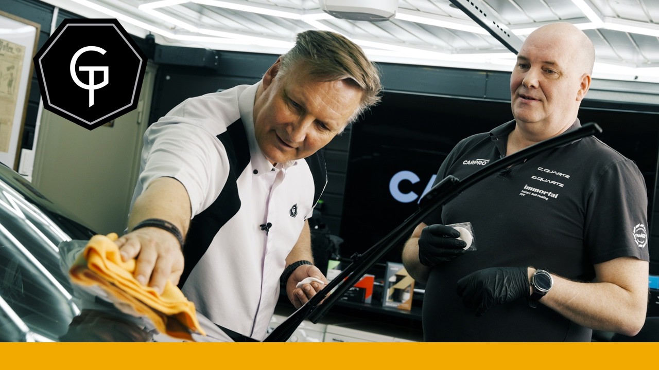Slik legger du glasscoating som varer i ett år – CARPRO G-Force trinn for trinn