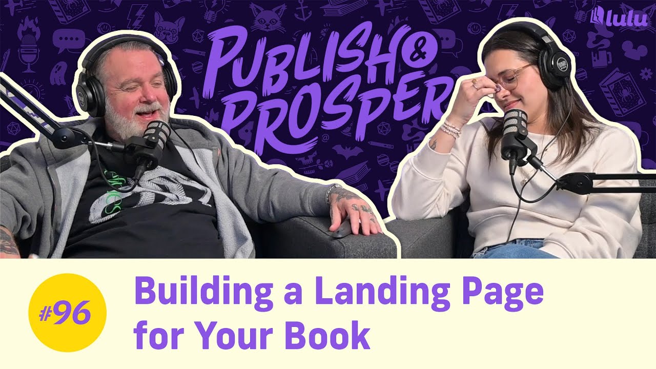 Создание целевой страницы для вашей книги | Publish & Prosper #96