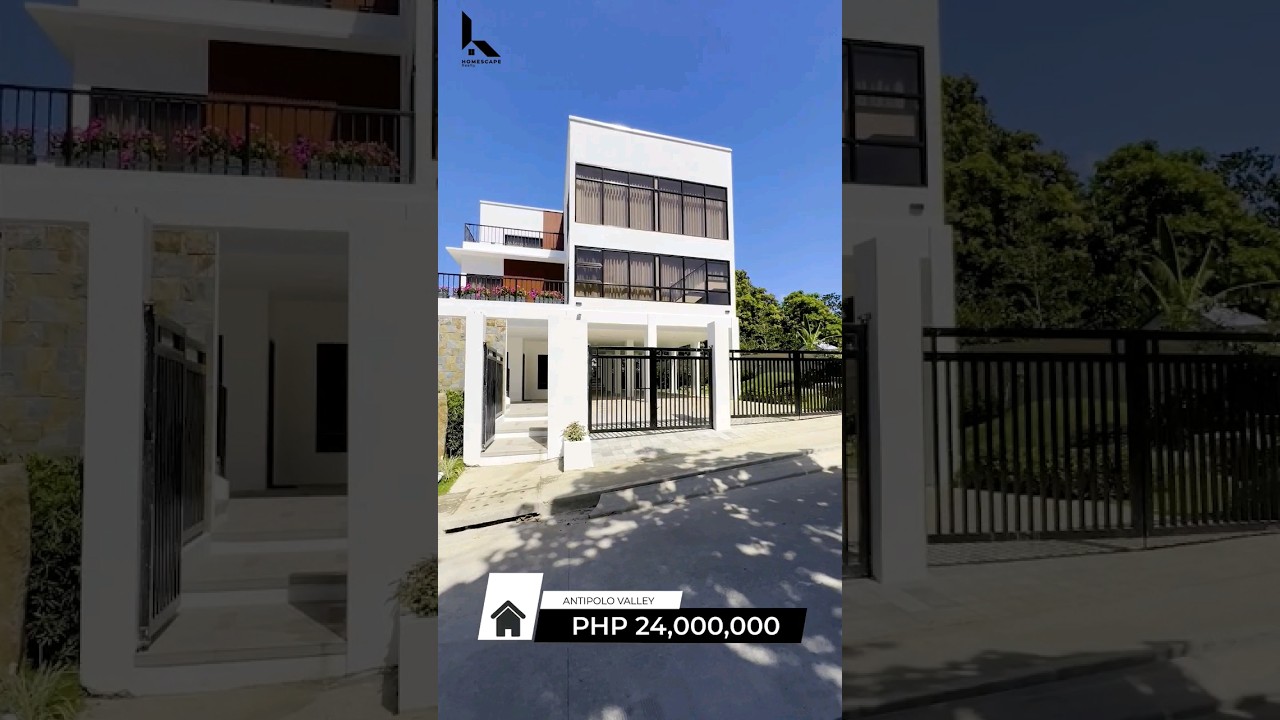 Picturesque Fully Furnished House and Lot with Stunning Landscape For Sale in Antipolo
