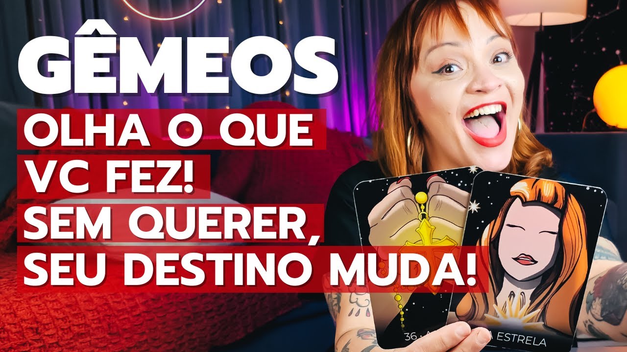 GÊMEOS IMPOSSÍVEL NÃO PROSPERAR DEPOIS DISSO! OLHA O Q VC FEZ! SEU DESTINO MUDA! #TAROT  #GEMINI