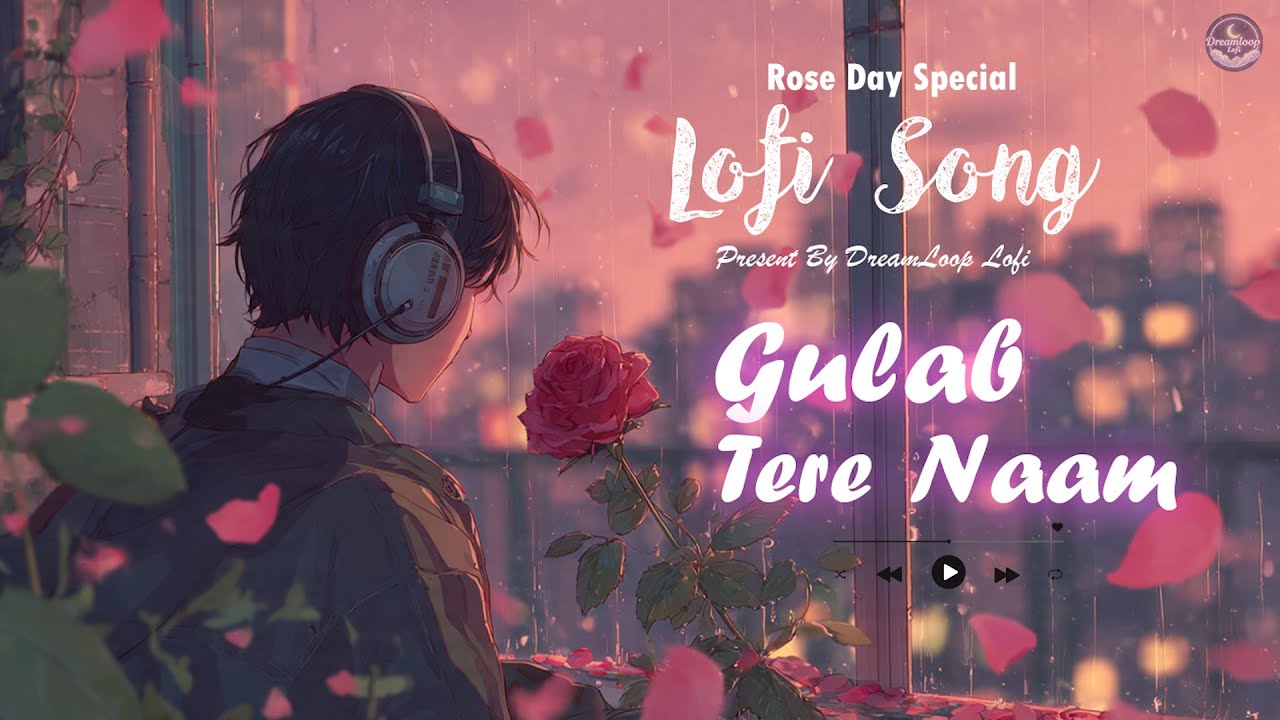 🌹🎶 Gulab Tere Naam – Rose Day Special ❤️✨ #coversong #lofimusic #lovesong