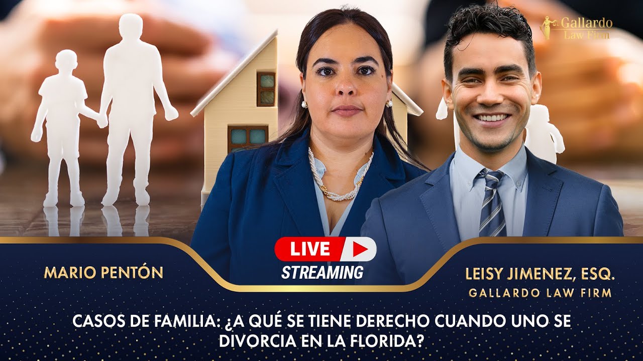 Casos de familia: ¿A qué se tiene derecho cuando uno se divorcia en la Florida?