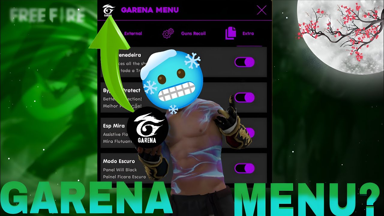 GARENA MENU SENSI ✅| Loss PANEL with GARENA MENU BEST SENSI| 💀|✅