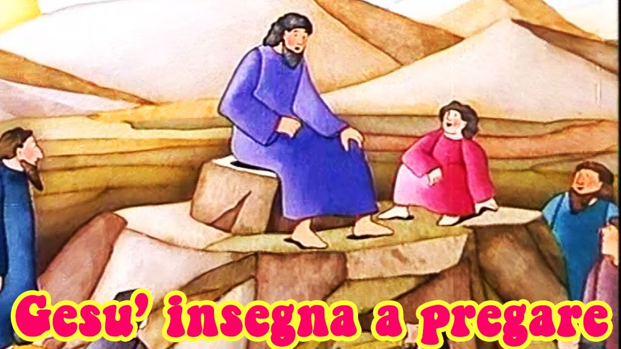 Ges&ugrave; insegna a pregare - Bibbia per bambini